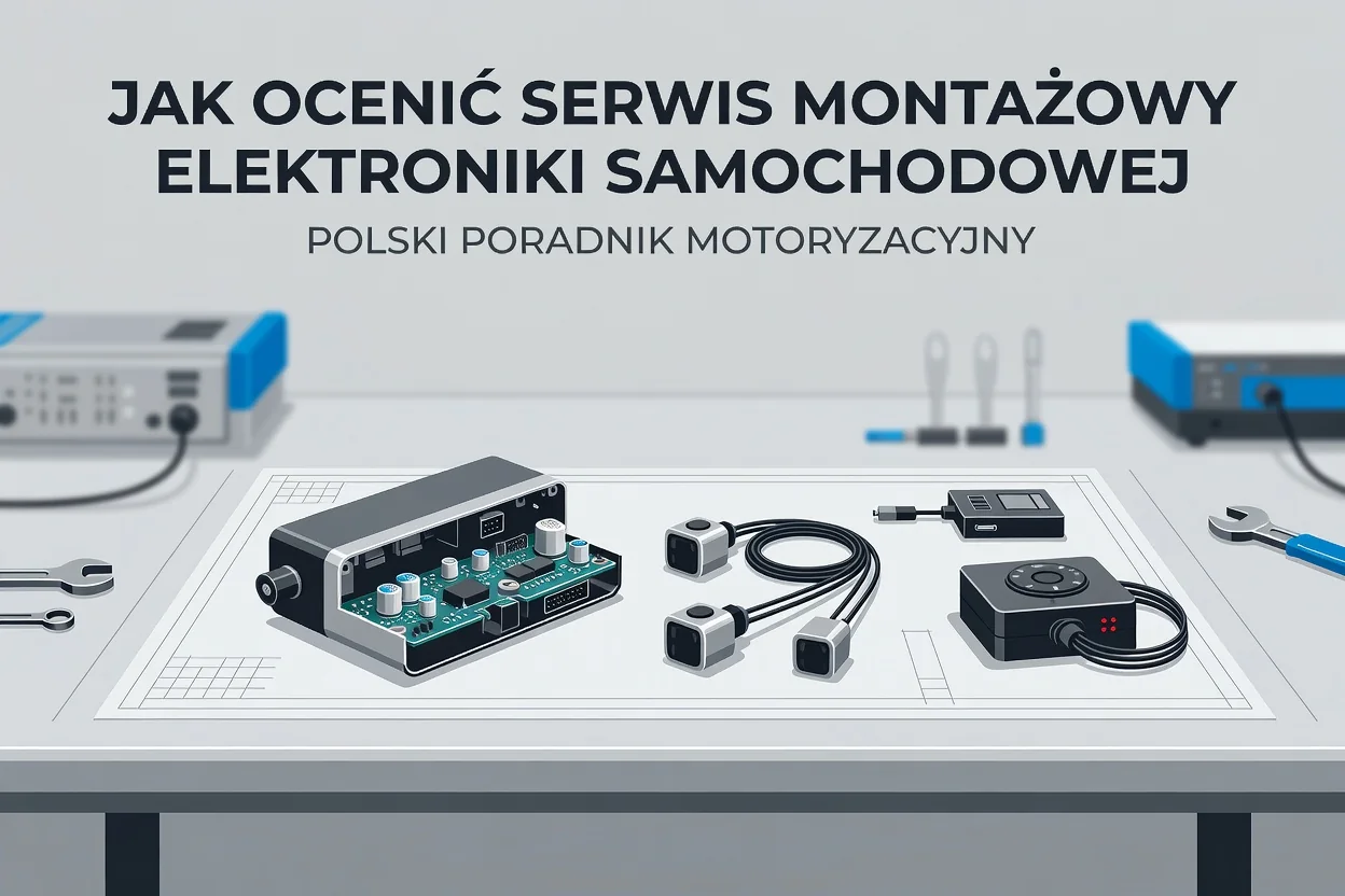 Jak ocenić serwis montażowy elektroniki samochodowej